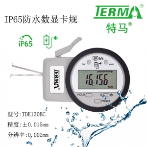 TDE130BC 柱测头IP65防水数显内卡规
