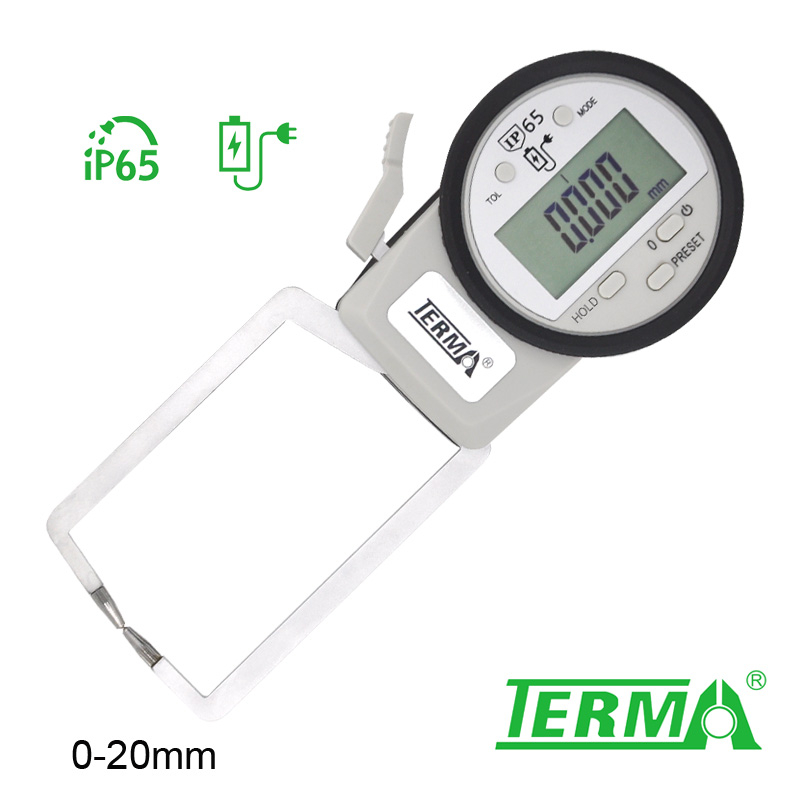 TDE130AS 球测头IP65防水数显外卡规